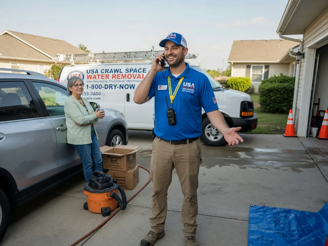 Crawl Space Water Removal Jamestown, OH FAQs